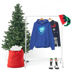 Anime Imports Frozen Heart Logo Unisex Heavy Blend™ Hooded Sweatshirt