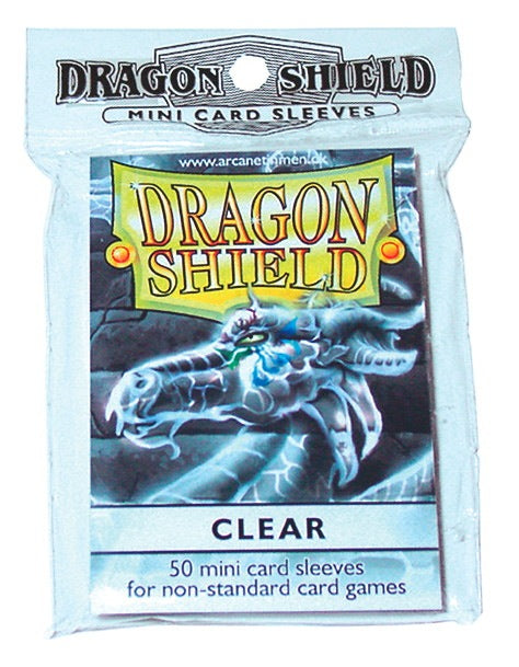 Dragon Shields Mini: (50) Clear
