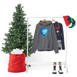 Anime Imports Frozen Heart Logo Unisex Heavy Blend™ Hooded Sweatshirt