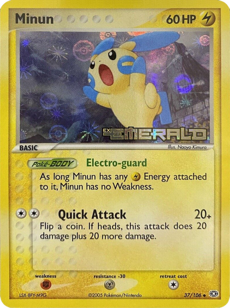 minun pokemon card Plusle & Lot - Paradox Rift - Rare - 2 Card Lot Pokmon Hit Points50 HP Form Pokemon Trading Card Game Organized
