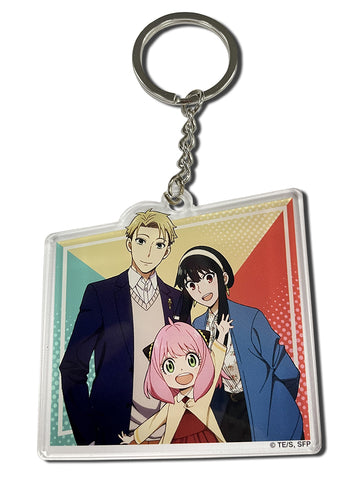 SPY X FAMILY - GOING OUT VISUAL ACRYLIC KEYCHAIN