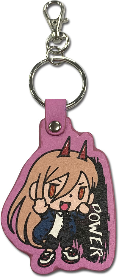 CHAINSAW MAN - POWER SD PU KEYCHAIN