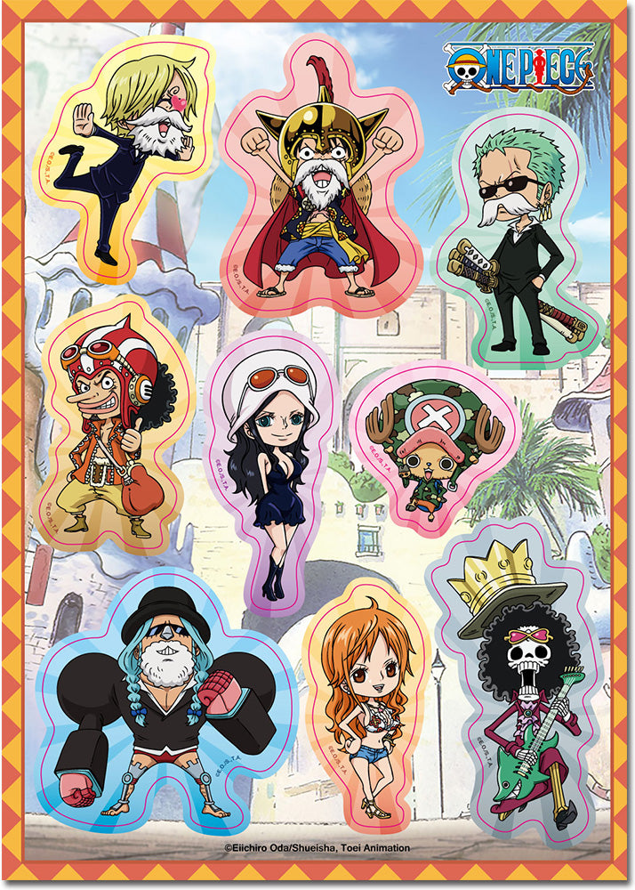 ONE PIECE - DRESS ROZA SD GROUP STICKER SET