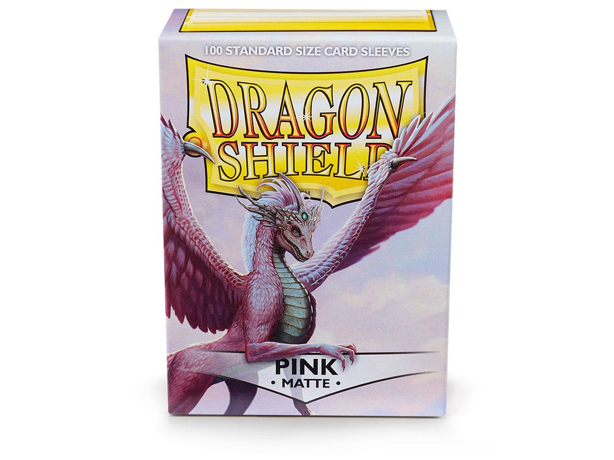 Dragon Shields: (100) Matte Pink