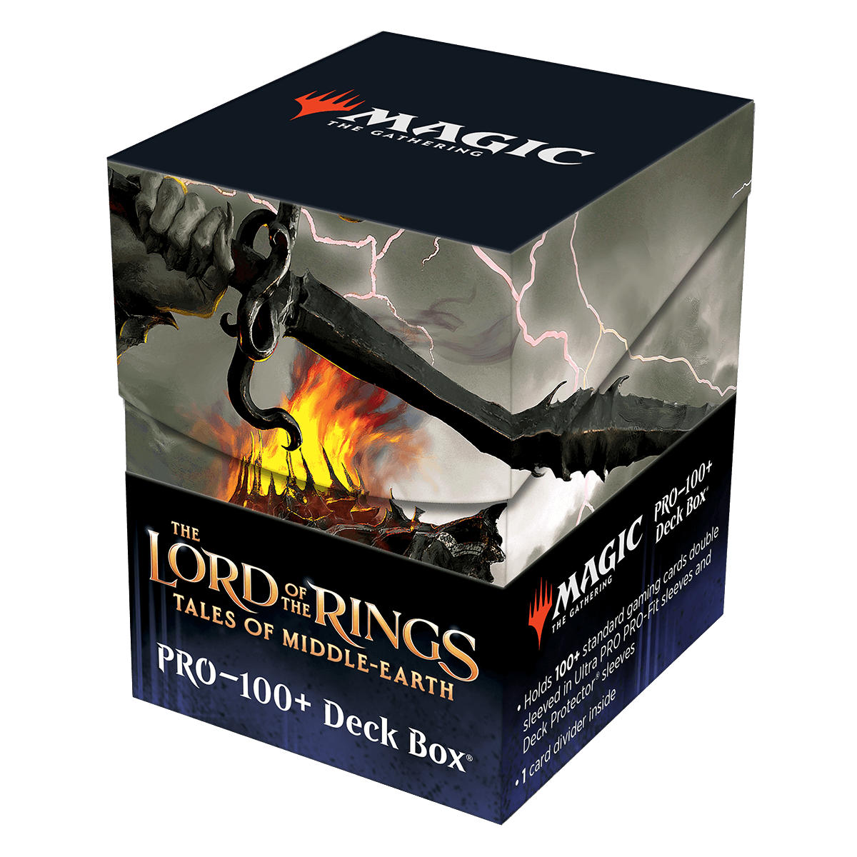 Ultra PRO: 100+ Deck Box - The Lord of the Rings (Sauron, Lord of the Rings)