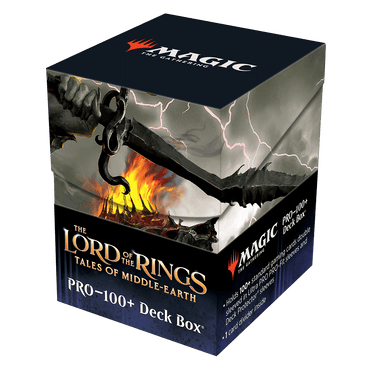 Ultra PRO: 100+ Deck Box - The Lord of the Rings (Sauron, Lord of the Rings)