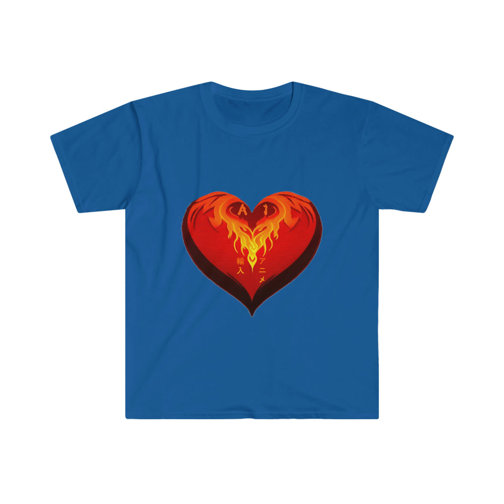 Heart of Flame Unisex Softstyle T-Shirt