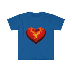 Heart of Flame Unisex Softstyle T-Shirt