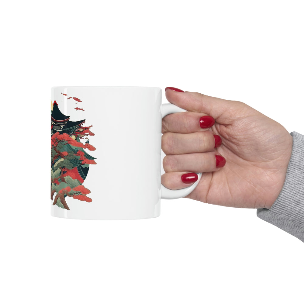 Sakura Temple Ceramic Mug 11oz