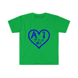 Anime Imports 2010 Heart Logo (Blue) Unisex Softstyle T-Shirt