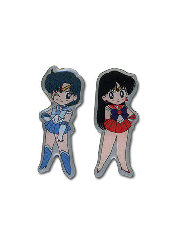 SAILORMOON SD SAILOR MERCURY & SAILOR MARS PINSET