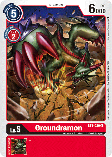 Groundramon [BT1-020] [Release Special Booster Ver.1.0]