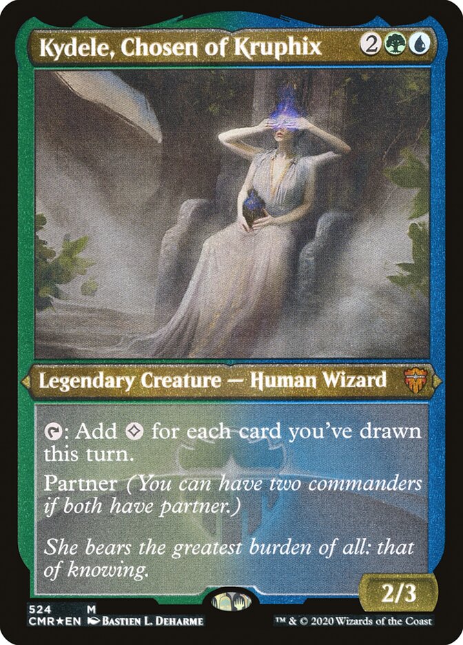 Kydele, Chosen of Kruphix (Etched) [Commander Legends]