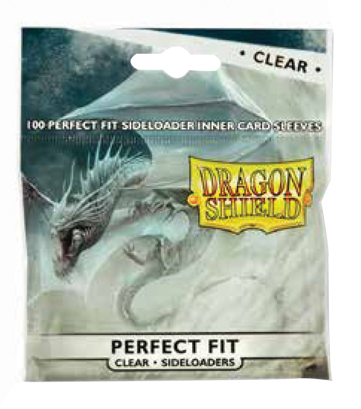 Dragon Shields Perfect Fit: (100) Side-Loading Clear (DISPLAY 15)