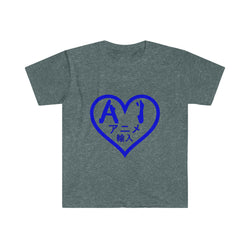 Anime Imports 2010 Heart Logo (Blue) Unisex Softstyle T-Shirt
