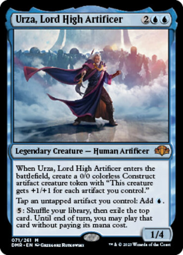 Urza, Lord High Artificer [Dominaria Remastered]