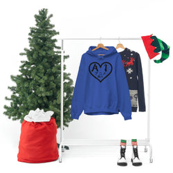 Anime Imports 2010 Heart Logo (BLK) Unisex Heavy Blend™ Hooded Sweatshirt