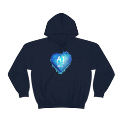 Anime Imports Frozen Heart Logo Unisex Heavy Blend™ Hooded Sweatshirt