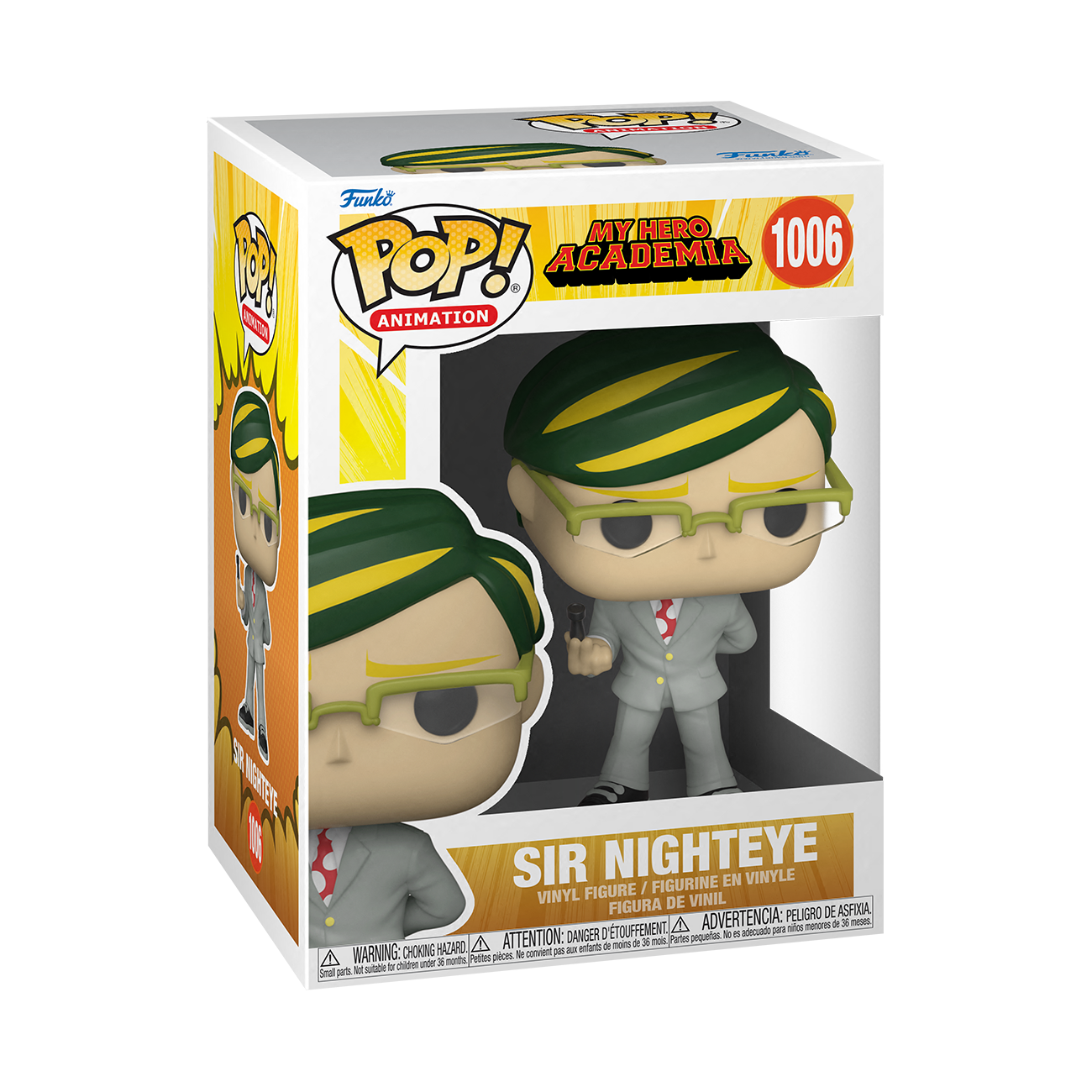 Pop Animation My Hero Academia Sir Nighteye Vinyl Figure