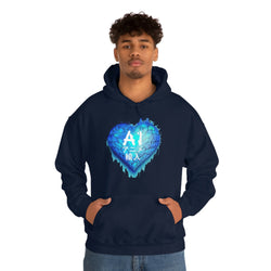 Anime Imports Frozen Heart Logo Unisex Heavy Blend™ Hooded Sweatshirt