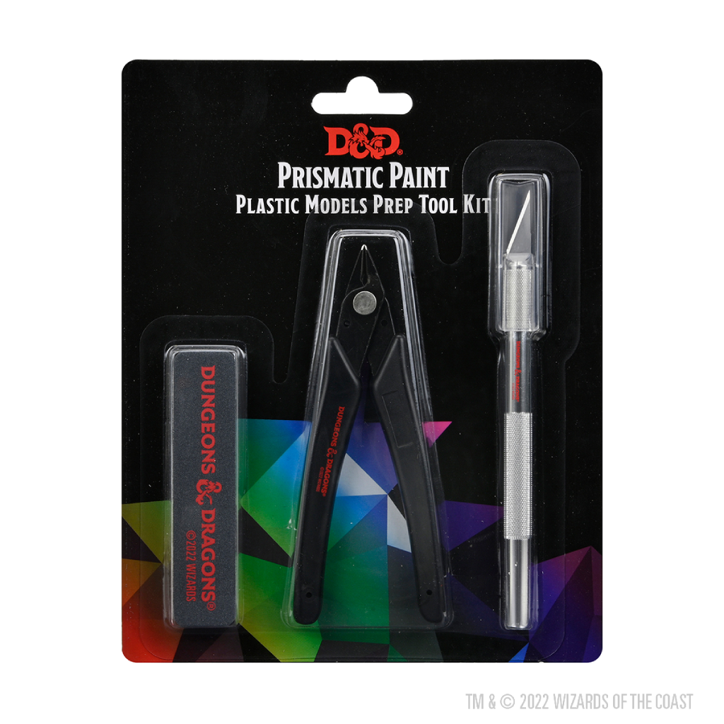 Dungeons & Dragons Prismatic Paint: Plastic Models Prep Tool Kit