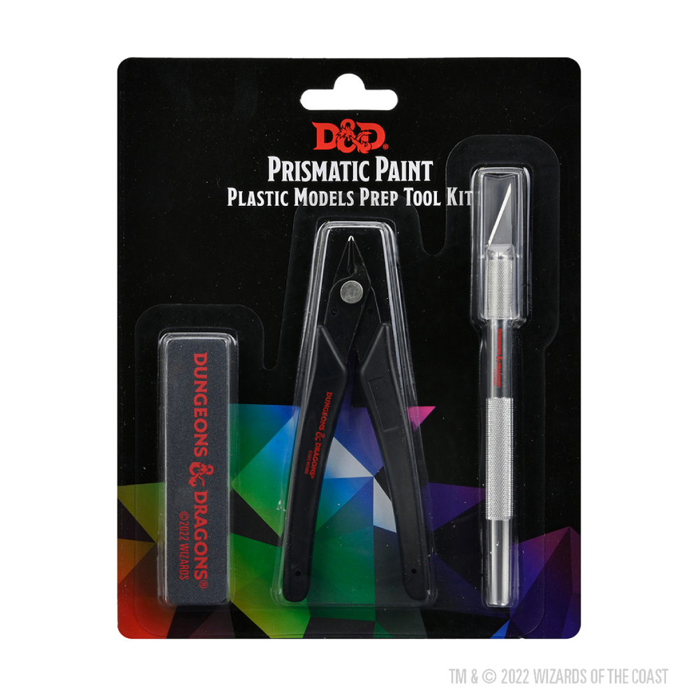 Dungeons & Dragons Prismatic Paint: Plastic Models Prep Tool Kit