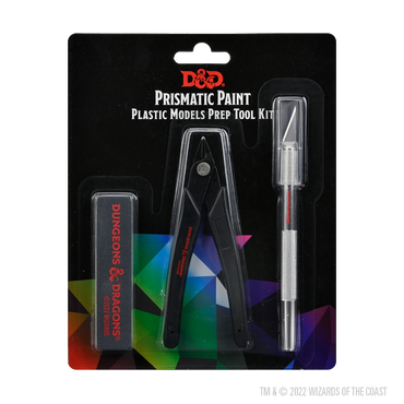 Dungeons & Dragons Prismatic Paint: Plastic Models Prep Tool Kit