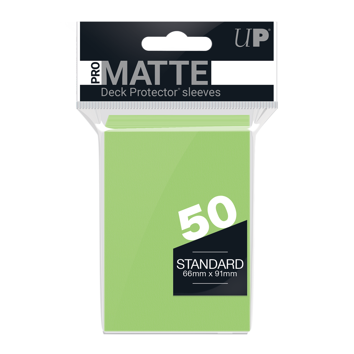 Ultra PRO: Standard 50ct Sleeves - PRO-Matte (Lime Green)
