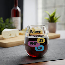 Programmer Stemless Wine Glass, 11.75oz