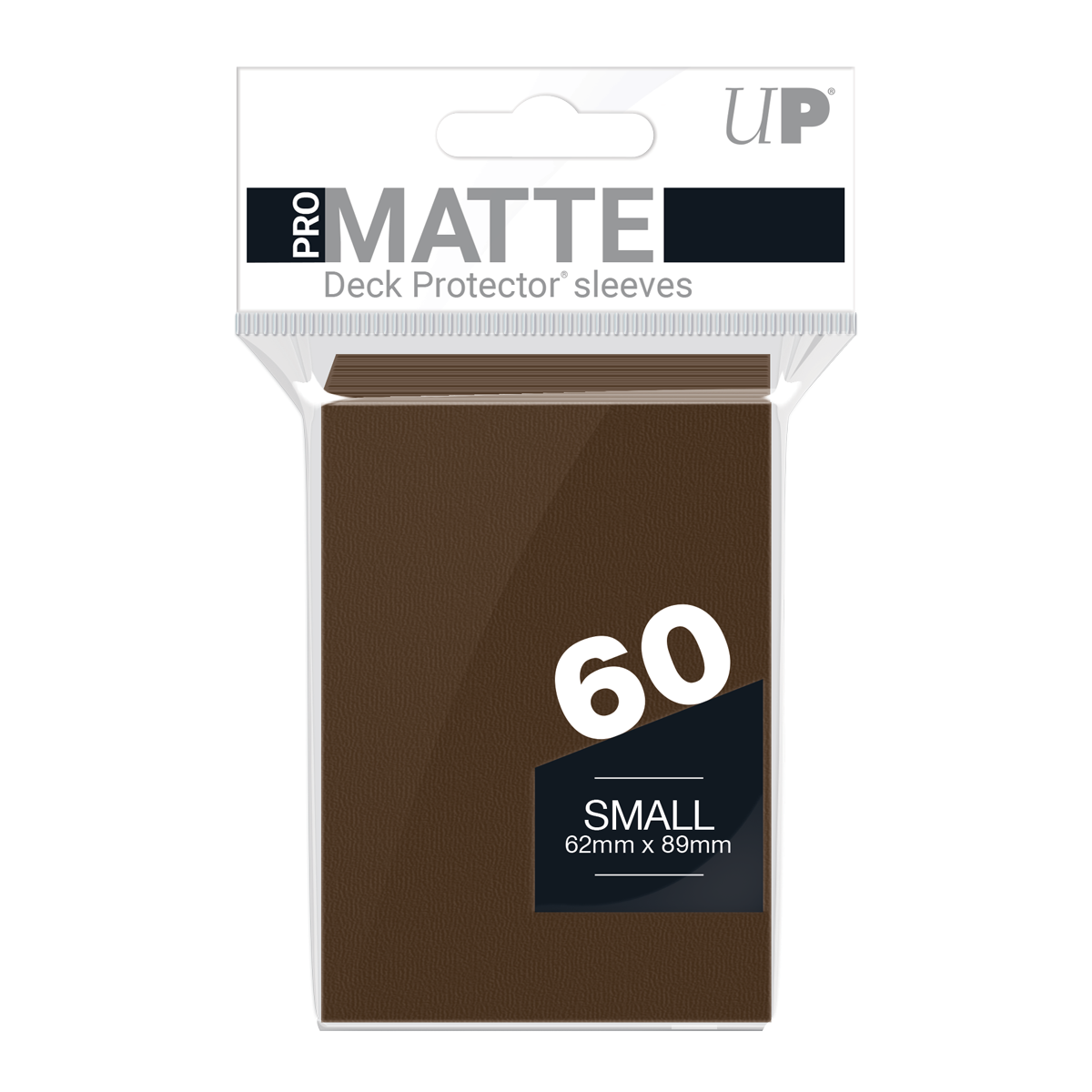 Ultra PRO: Small 60ct Sleeves - PRO-Matte (Brown)