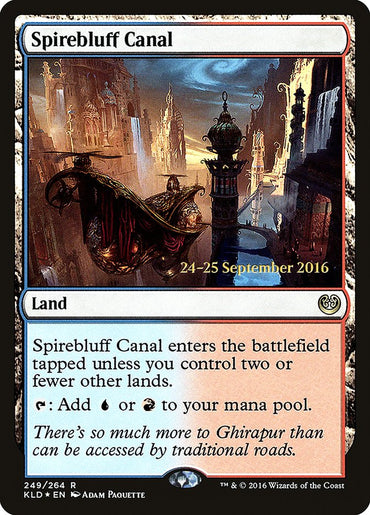 Spirebluff Canal [Kaladesh Prerelease Promos]