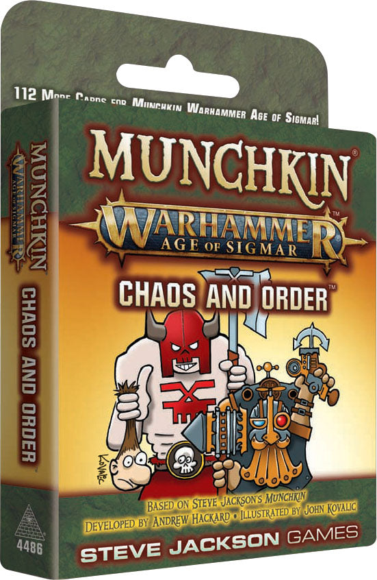 Munchkin: Munchkin Warhammer Age of Sigmar - Chaos and Order Expansion