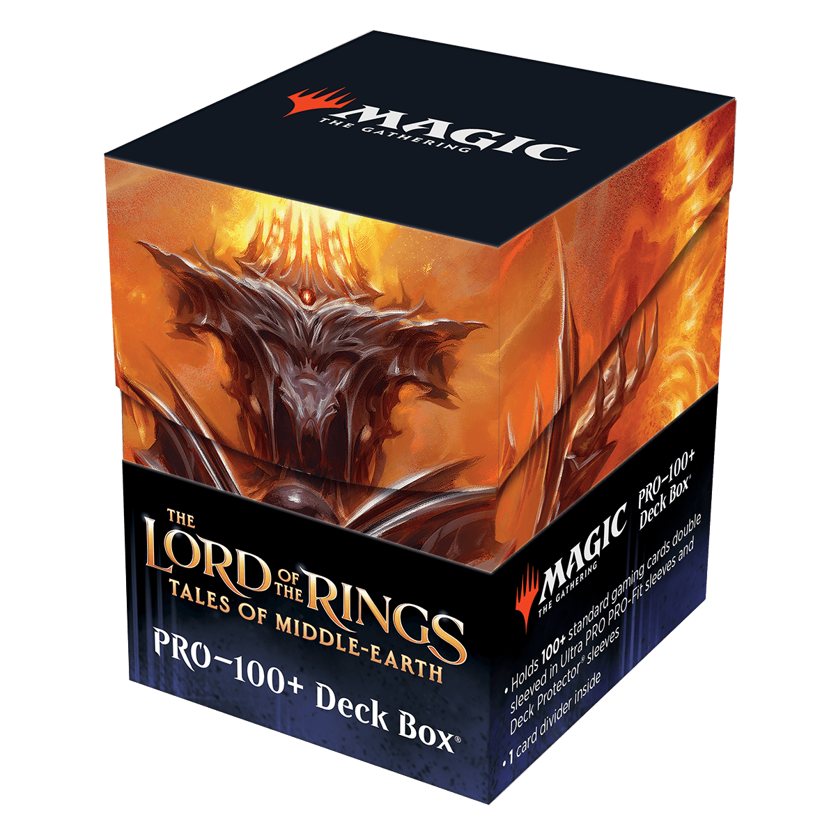 Ultra PRO: 100+ Deck Box - The Lord of the Rings (Sauron, the Dark Lord)