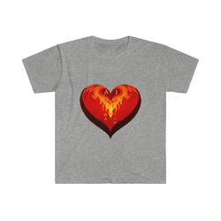 Heart of Flame Unisex Softstyle T-Shirt