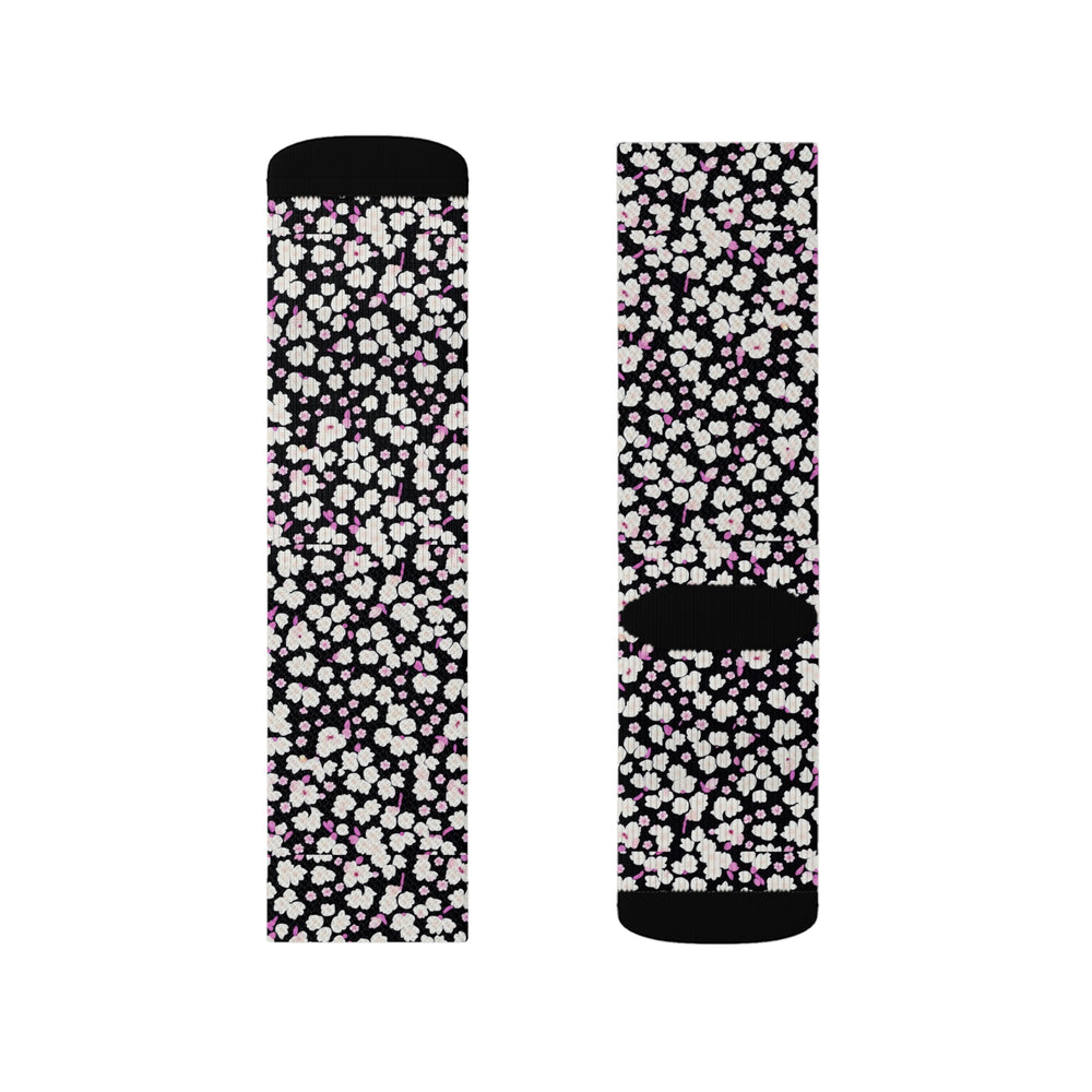 Ume Blossom - Japanese Plum Blossom Sublimation Socks