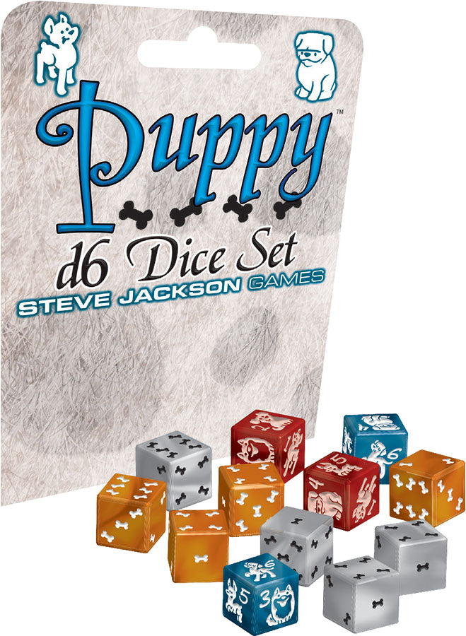 Puppy D6 Dice Set