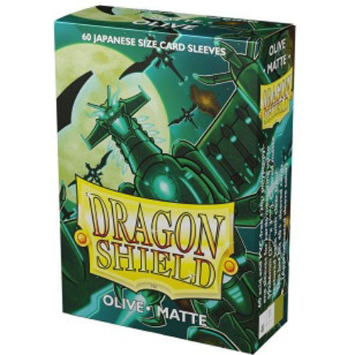 Dragon Shields Japanese: (60) Matte Olive