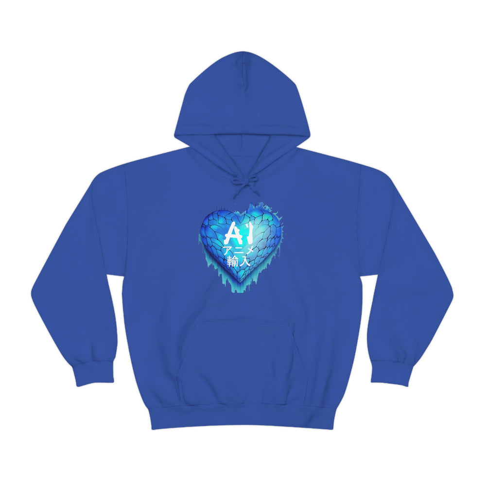 Anime Imports Frozen Heart Logo Unisex Heavy Blend™ Hooded Sweatshirt