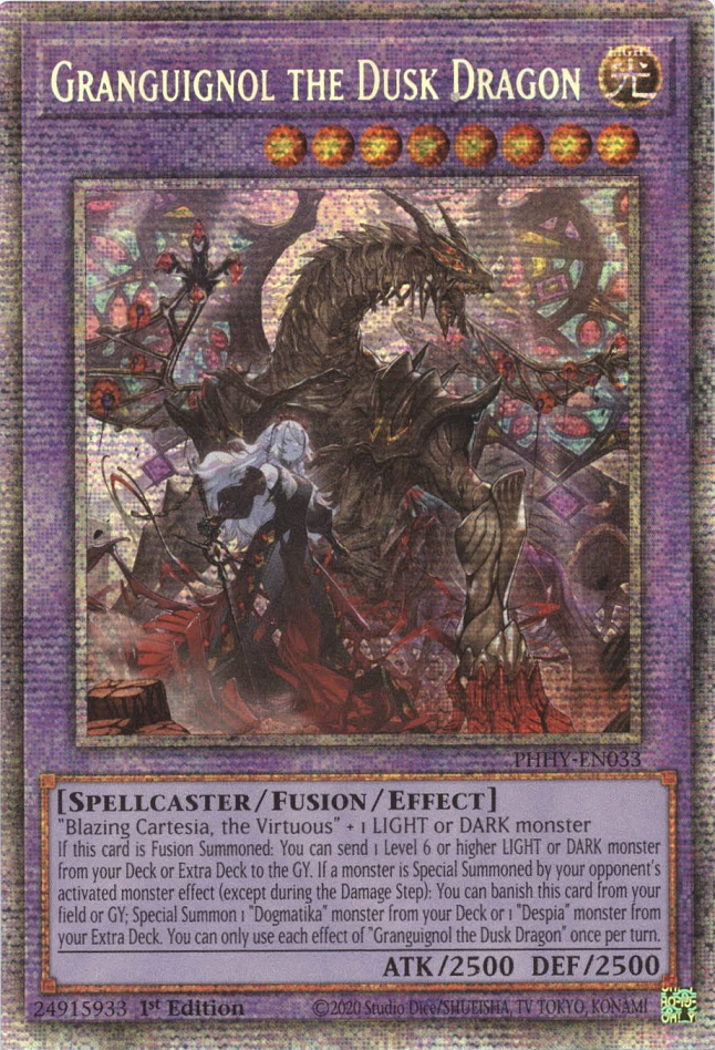 starlight yugioh cards Granguignol the Dusk Dragon [PHHY-EN033] Starlight Rare