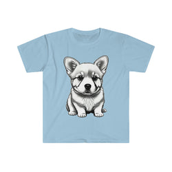 Corgi Pup Unisex Softstyle T-Shirt