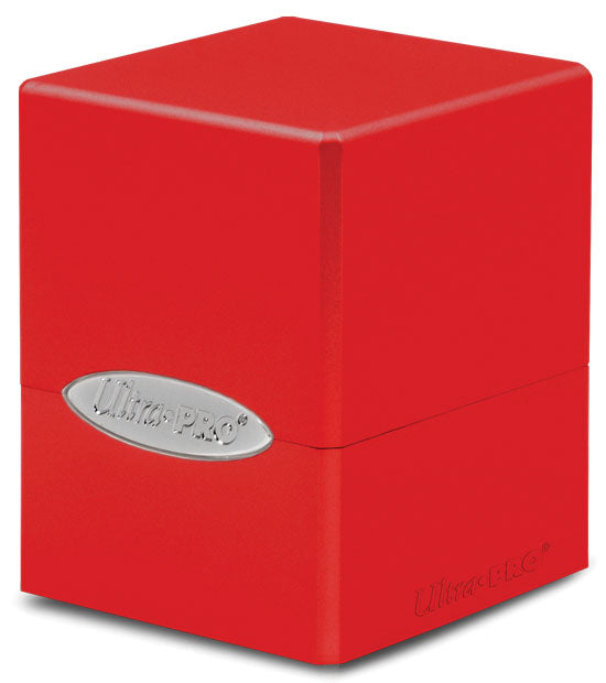 Satin Cube: Apple Red