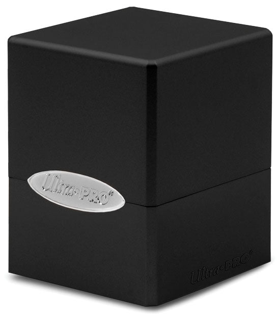 Satin Cube: Jet Black