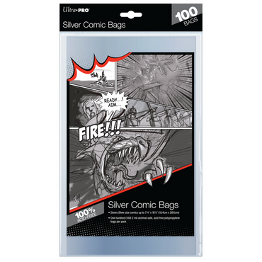 Silver Age Comic Bags (100 Pack) - Ultra Pro