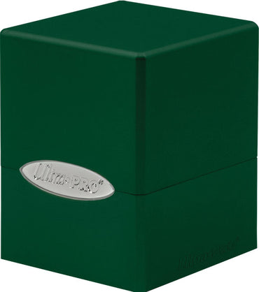 Satin Cube: Hi-Gloss Emerald Green
