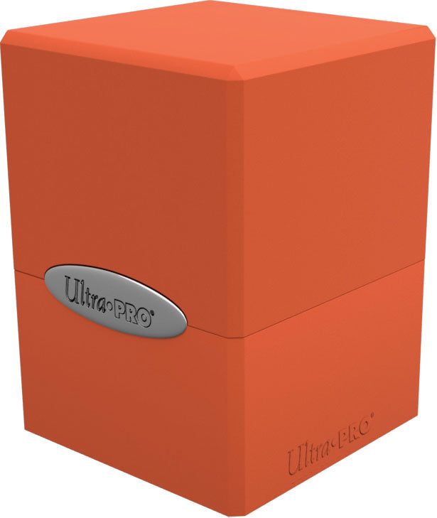 Satin Cube: Pumpkin Orange