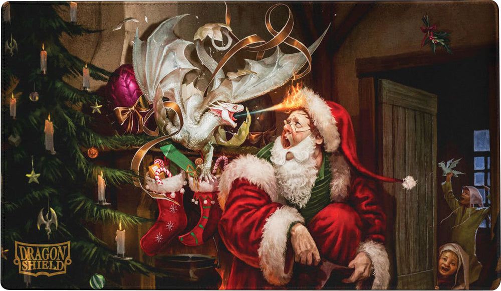 Dragon Shields: Playmat - Christmas Dragon 2021
