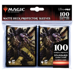Ultra PRO: Standard 100ct Sleeves - Warhammer 40k Commander Deck (The Swarmlord)