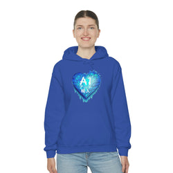 Anime Imports Frozen Heart Logo Unisex Heavy Blend™ Hooded Sweatshirt