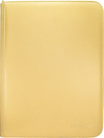 Vivid 9-Pocket Zippered PRO-Binder: Yellow