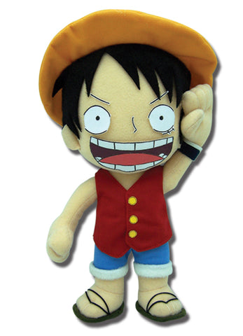 ONE PIECE SD LUFFY 10" PLUSH